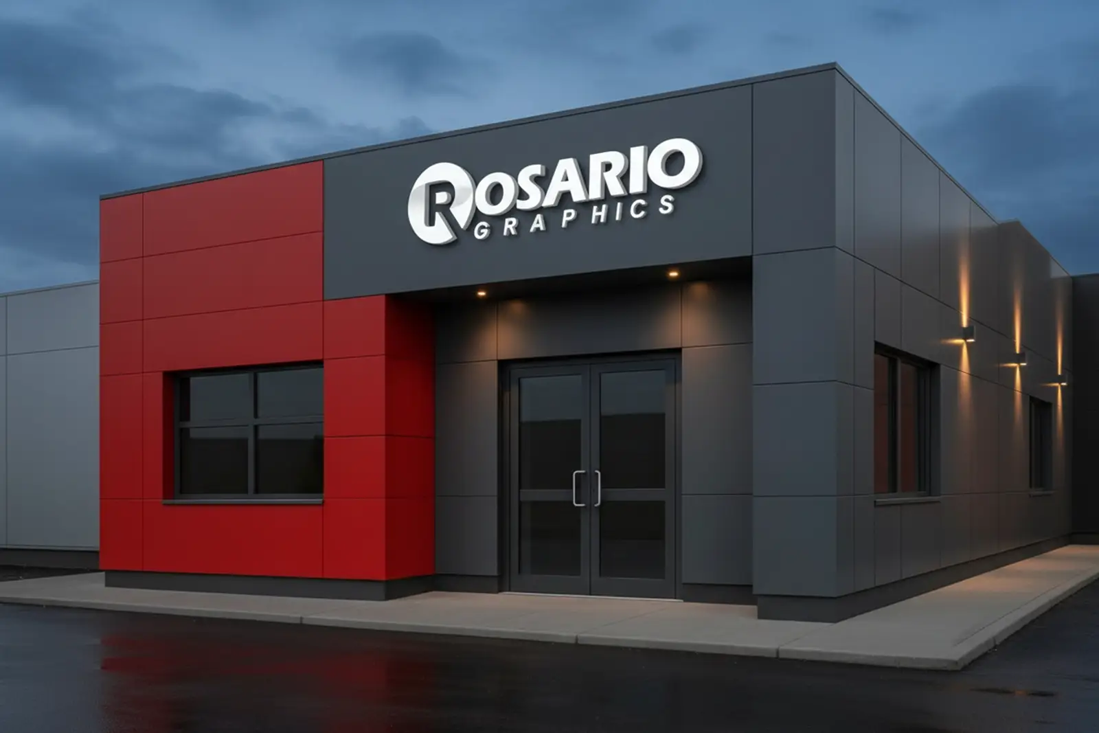 Fachada profesional de Rosario Graphics